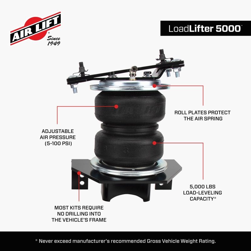 Air Lift Loadlifter 5000 Air Spring Kit - My Store