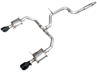 compare product AWE Tuning 22-25 Volkswagen Jetta GLI Touring Edition Exhaust - Diamond Black Tips