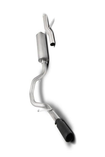 compare product Gibson 21-22 Chevy Tahoe / GMC Yukon 5.3L 3in Cat-Back Single Exhaust System Stainless - Black Elite