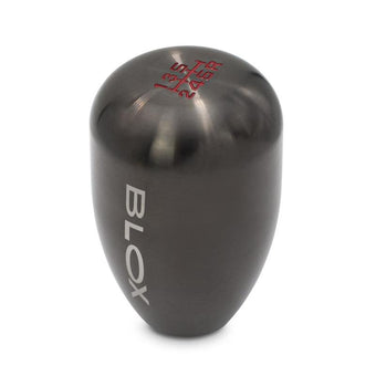 compare product BLOX Racing 6-Speed Billet Shift Knob - Gun Metal 12x1.25mm