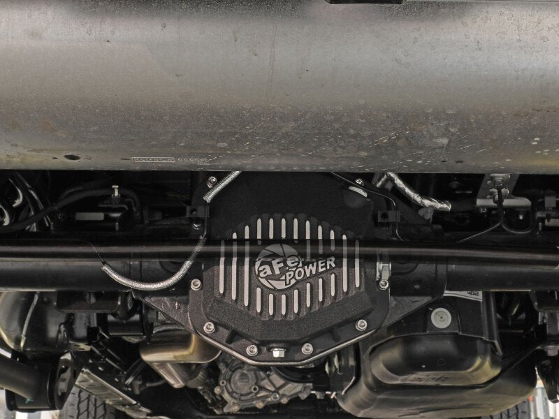 aFe POWER 2021 Ford Bronco w/ Dana M220 Differential Cover Black Street Series w/ Machined Fins - My Store
