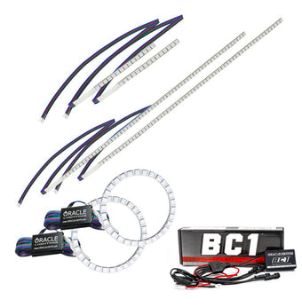 compare product Oracle 16-18 Honda Pilot DRL Upgrade w/ Halo Kit - ColorSHIFT w/ BC1 Controller