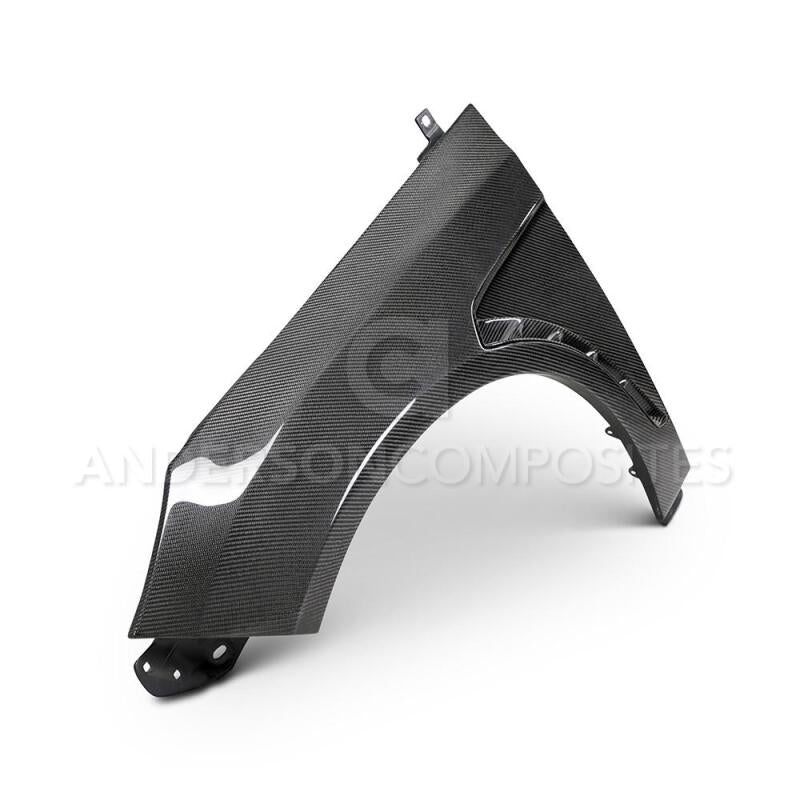 Anderson Composites 2016+ Focus Type - GR Vented Carbon Fiber Fenders .04in Wider (Pair) - My Store