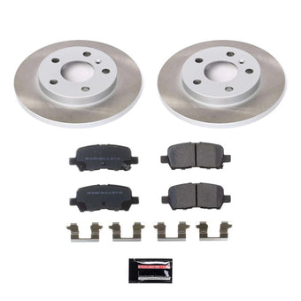 compare product Power Stop 04-08 Pontiac Grand Prix Rear Semi-Coated Rotor Kit