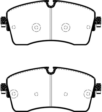 compare product EBC 2018+ Jaguar E-Pace 2.0L Turbo (246) Yellowstuff Front Brake Pads