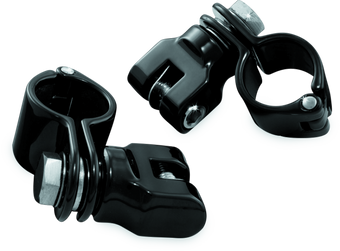 compare product Kuryakyn 1-1/4inch Magnum Quick Clamp With Clevis Black (Pair)