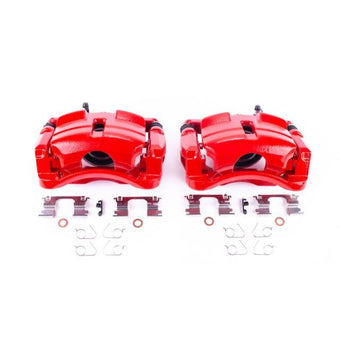 compare product Power Stop 14-18 Nissan Rogue Front Red Calipers w/Brackets - Pair