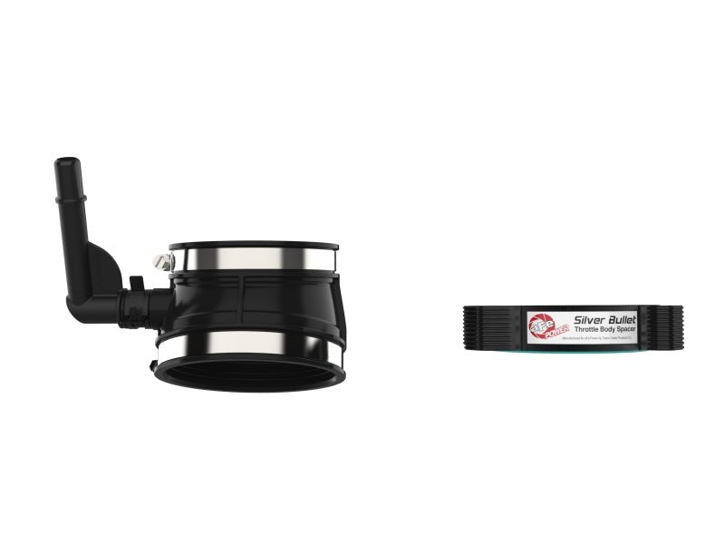 aFe 2020 Vette C8 Silver Bullet Aluminum Throttle Body Spacer / Works With Factory Intake Only - Blk - My Store