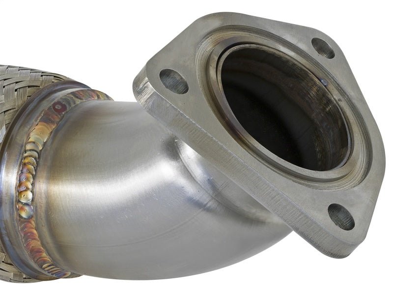 aFe Twisted Steel 3in Rear Down - Pipe/Mid Pipe 2017+ Honda Civic Type R I4 2.0L (t) - My Store