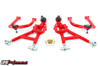 compare product UMI Performance 93-02 GM F-Body Front A-Arm Kit Adjustable Lower Budget Drag