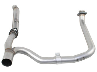 compare product aFe Power Twisted Steel Loop Delete D/P & Y-Pipe SS 2in/2.5in 12-14 Jeep Wrangler (JK) V6 3.6L