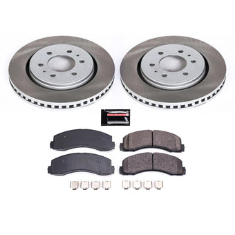 compare product Power Stop 10-21 Lincoln Navigator Front Semi-Coated Rotor Kit