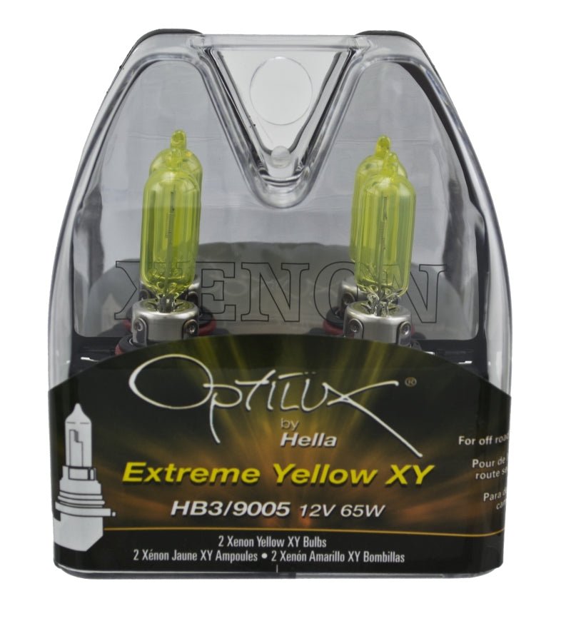 Hella Optilux HB3 9005 12V/65W XY Xenon Yellow Bulb - My Store