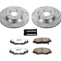 Power Stop 12 - 16 Honda CR - V Front Z26 Street Warrior Brake Kit - My Store
