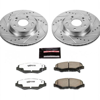 compare product Power Stop 12-16 Honda CR-V Front Z26 Street Warrior Brake Kit