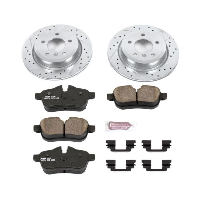 Power Stop 09 - 10 BMW Z4 Rear Z23 Evolution Sport Brake Kit - My Store