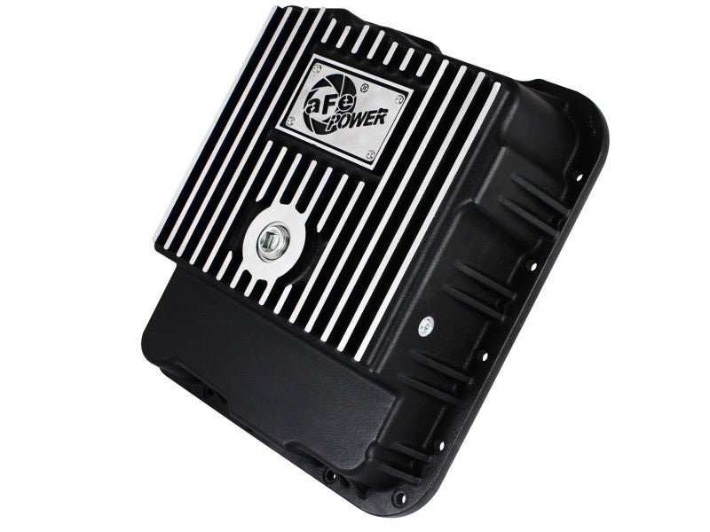 aFe Transmission Pan (Black w/ Machined Fins) GM Trucks 99 - 16 (4L60 - E/4L60E/4L65E/4L70E/4L75E) - My Store