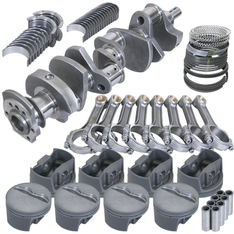 Eagle Chevy LT1350 1Pc 3.750in Crank 5.700in I - Beam Rods - 5cc 4.040in Pistons Rotating Assembly - My Store