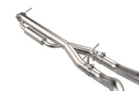 aFe 21 - 24 Ford F - 150 Vulcan Series 3 IN to 3 - 1/2 IN Stainless Steel Cat - Back Exhaust System - Black - My Store