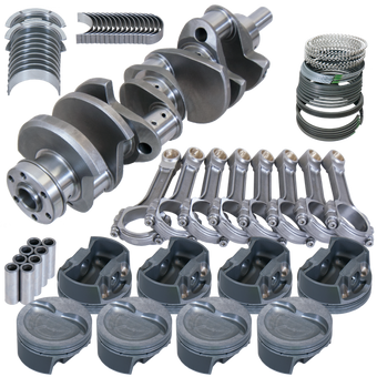 compare product Eagle Ford 351W 4.000in Crank 6.250in I-Beam Rods -26cc Inv Dome 4.125in Pistons Rotating Assembly