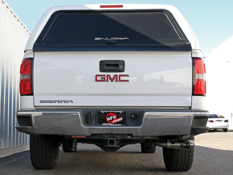 aFe Apollo GT Series 3in 409SS GM Silverado/Sierra 1500 09 - 18 V6 - 4.3/V8 - 4.8/5.3L - Polished - My Store