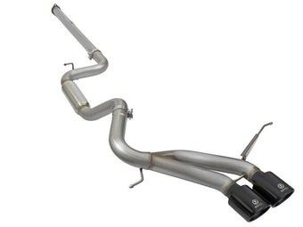 compare product aFe Takeda 3in SS Exhaust Cat-Back 13-16 Ford Focus ST 2.0L Black Tips