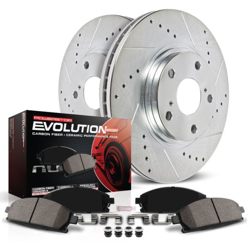 Power Stop 95 - 99 BMW M3 Rear Z23 Evolution Sport Brake Kit - My Store