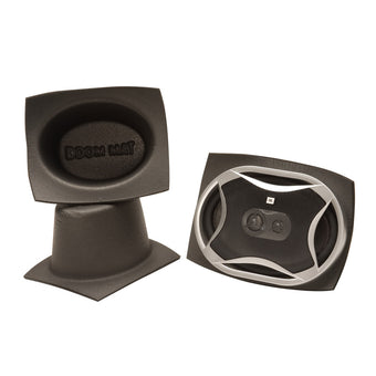 compare product DEI Speaker Baffles 6in x 8in Oval Slim Pair