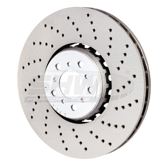 compare product SHW 15-18 BMW X5 M 4.4L Right Front Cross-Drilled Lightweight Brake Rotor (34112284902)