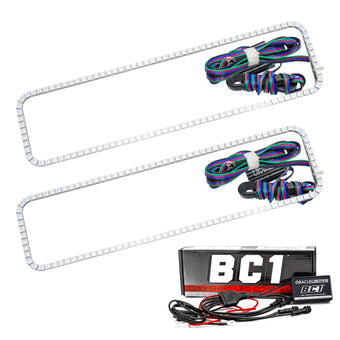 compare product Oracle GMC Yukon 92-99 Halo Kit - ColorSHIFT w/ BC1 Controller