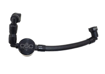 compare product J&L 11-17 Ford Mustang V6 Passenger Side Oil Separator 3.0 V2 - Black Anodized