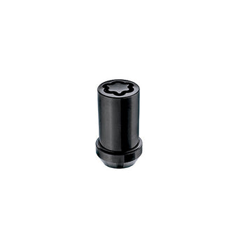 compare product McGard Wheel Lock Nut Set - 5pk. (Cone Seat Tuner) M14X1.5 / 22mm Hex / 1.648in OAL - Black