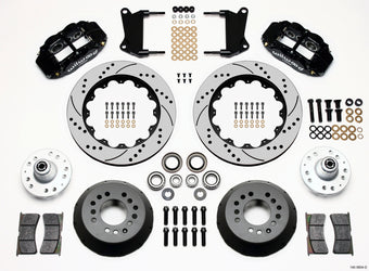 compare product Wilwood Narrow Superlite 6R Front Hub Kit 14.00in Drilled 67-69 Camaro 64-72 Nova Chevelle