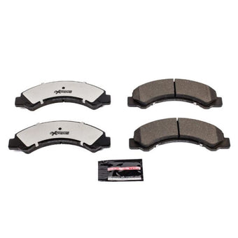 compare product Power Stop 17-18 Chevrolet LCF 4500HD Front Z36 Truck & Tow Brake Pads w/Hardware