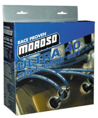 compare product Moroso GM LS Ignition Wire Set - Ultra 40 - Unsleeved - Coil-On - Red
