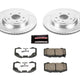 Power Stop 14 - 19 Chevrolet Corvette Rear Z26 Street Warrior Brake Kit - My Store