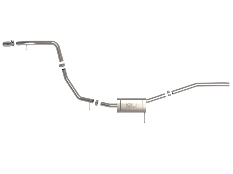 aFe 22 - 23 Ford Maverick EcoBoost L4 2.0L(t) Vulcan Series 2 - 1/2in 304 SS Cat - Back w/ Polished Tip - My Store