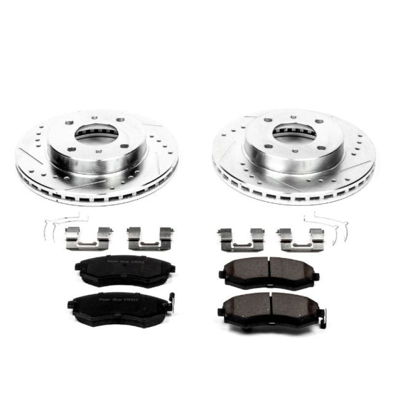 Power Stop 91 - 96 Infiniti G20 Front Z23 Evolution Sport Brake Kit - My Store