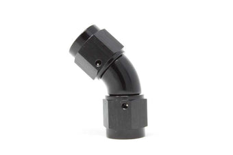 compare product Aeromotive VaporWorx Fitting - AN-06 Female-Female 45 Degree Swivel