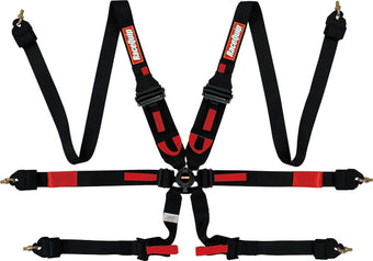 compare product RaceQuip Black FIA CAMLOCK 6pt 2in Pull Down Lap FHR