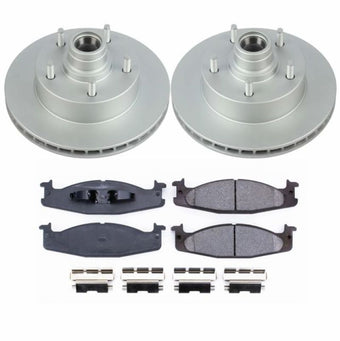 compare product Power Stop 2003 Ford E-150 Front Z17 Evolution Geomet Coated Brake Kit