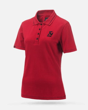 compare product Akrapovic Womens Corpo Polo Red - Small