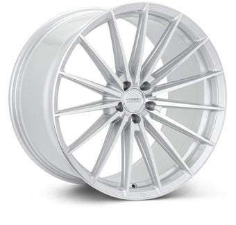 compare product Vossen HFX-4 22x9 - 5x112 - ET32 - Flat - 66.5 - Silver Polished Wheel