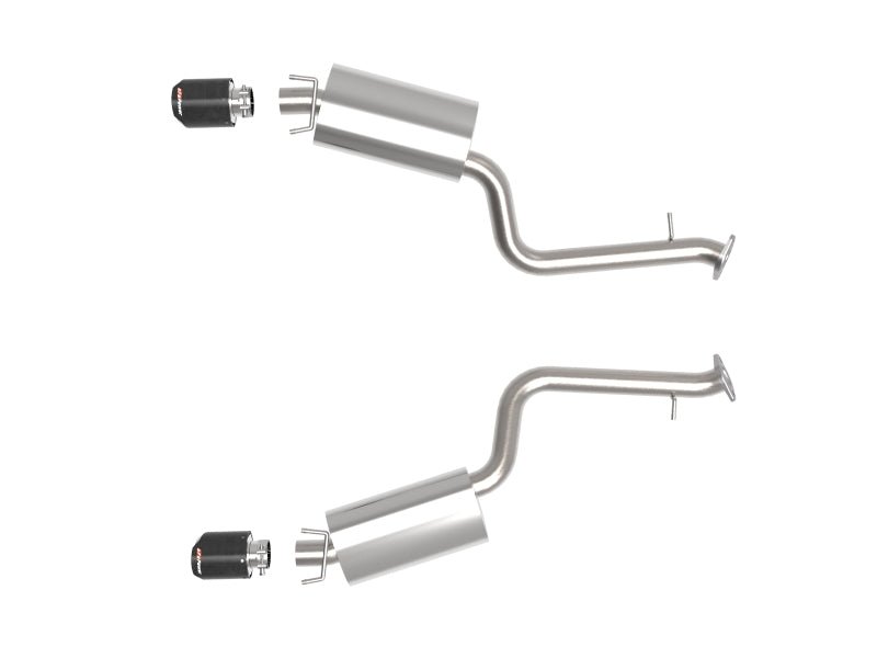 aFe Lexus IS350 14 - 22 V6 - 3.5L Takeda Axle - Back Exhaust System - Carbon Fiber Tip - My Store