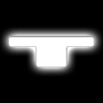 compare product ORACLE Lighting Universal Illuminated LED Letter Badges - Matte Wht Surface Finish - T