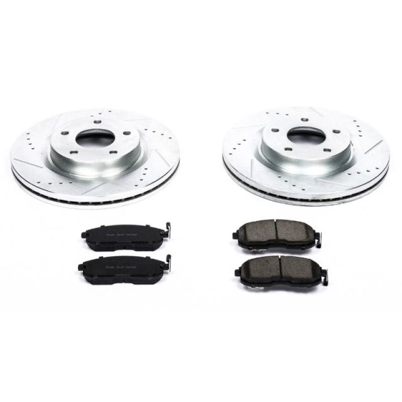Power Stop 07 - 13 Nissan Altima Front Z23 Evolution Sport Brake Kit - My Store