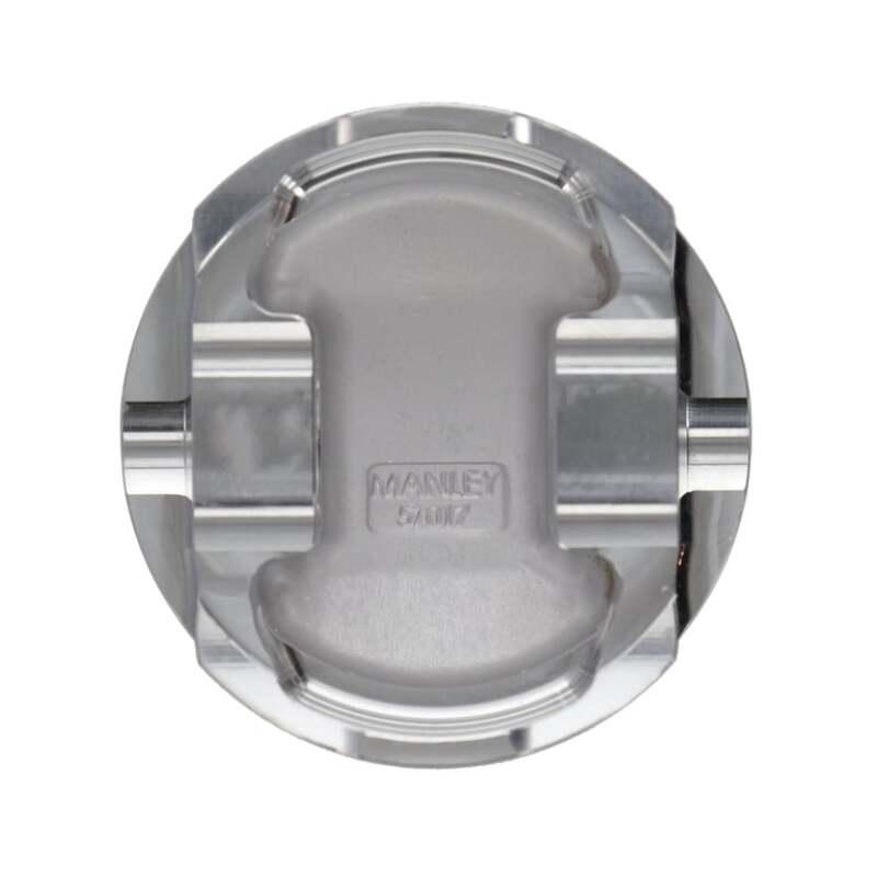 Manley 90 - 94 Eclipse (6 Bolt 4G63T) 85.5mm +.5mm Over Bore 8.5:1 Dish Piston Set w/ Rings - My Store
