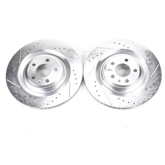 compare product Power Stop 16-18 Audi A7 Quattro Rear Evolution Drilled & Slotted Rotors - Pair