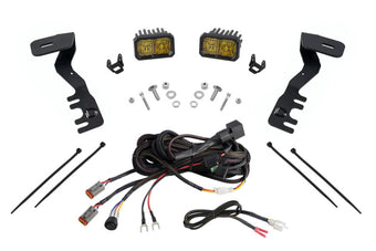 compare product Diode Dynamics 2024+ Toyota Tacoma Stage Series 2in LED Ditch Light Kit - Pro Yellow Combo