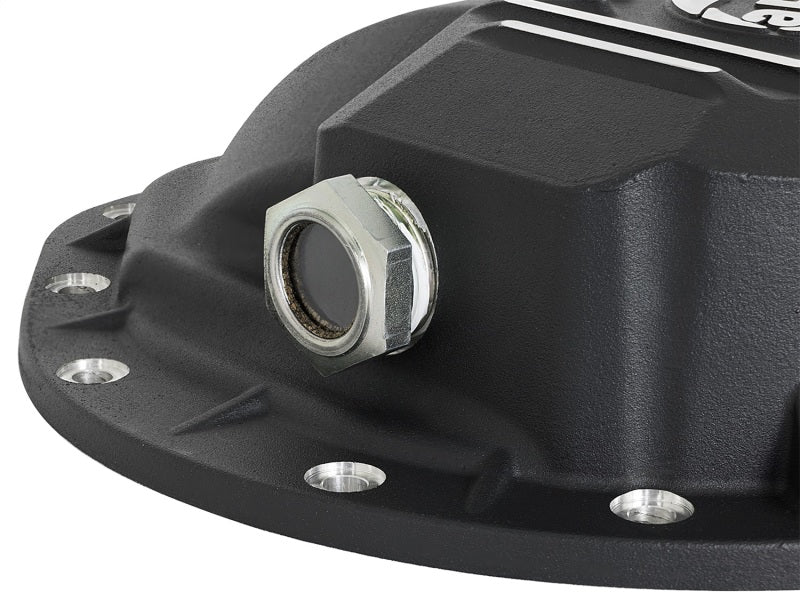 aFe Power Pro Series Rear Differential Cover Black w/Machined Fins 16 - 17 Nissan Titan XD(AAM 9.5 - 14) - My Store